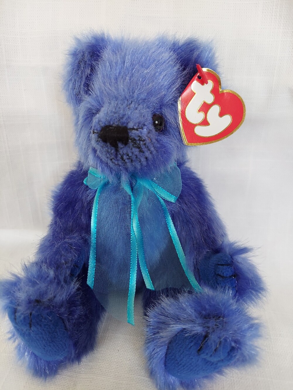 New TY Attic Treasure Collection RIVER Bear 9” Stuffed Animal 1993